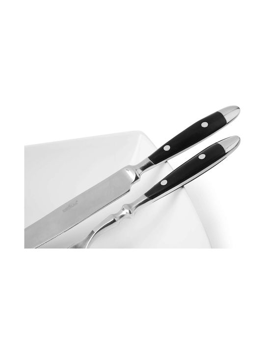 Excelsa 24-Piece Stainless Steel 18/10 Silver Cutlery Set England Cottage