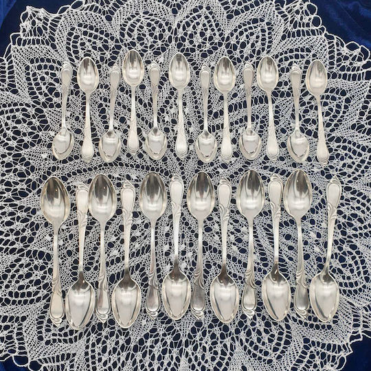Savvas Design Besteckset Edelstahl Silber 59Stück