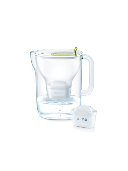 Brita Style XL Plastic Jug Lime with Filter 3600ml