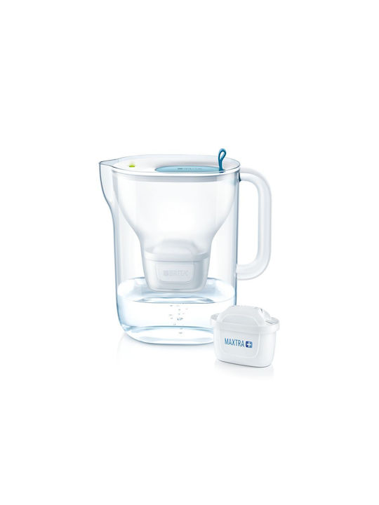 Brita Fill & Enjoy Style Blue Transparent White Με Καπάκι 2400ml