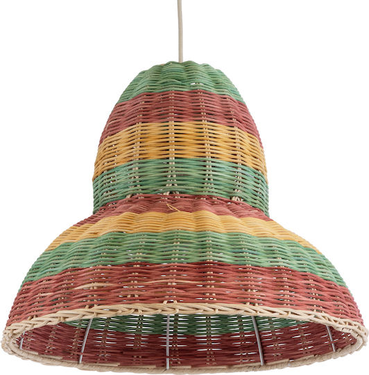 GloboStar Caballeros Κρεμαστό Φωτιστικό Bulb Boho Πλέγμα με Ντουί E27 40x30x30εκ.