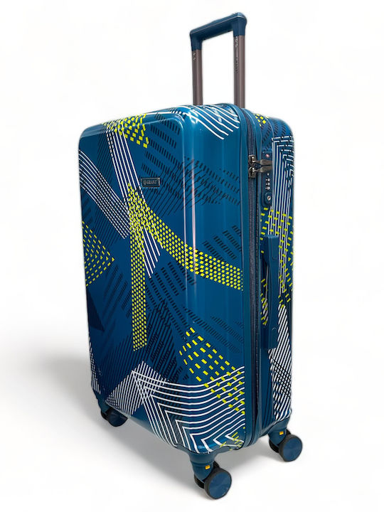Olia Home Großer Reisekoffer Hartschalen From Durable PC mit 4 Räder Höhe 80cm 7585300