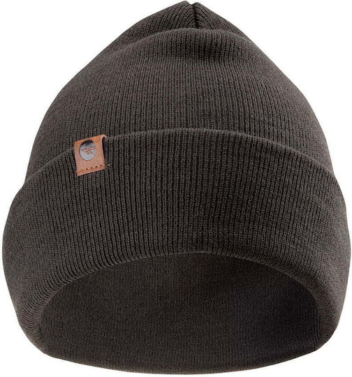 Mjosa Ribbed Beanie Cap Black