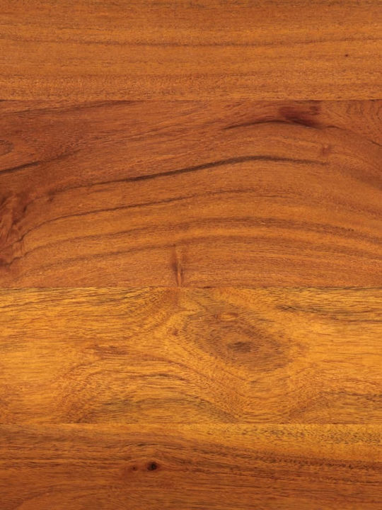 Desk made of Solid Wood Beige 110x50x76cm