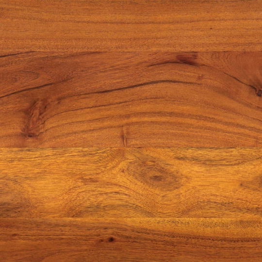 Schreibtisch aus Massivholz Beige 110x50x76cm