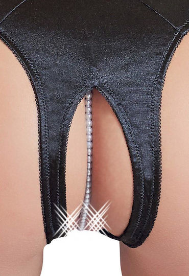 Cottelli Collection Γυναικείο Sexy String Μαύρο
