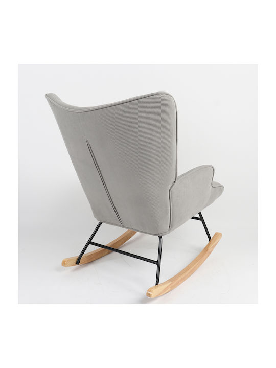 Candy Cane Schaukelstuhl Gray 91x67x86cm