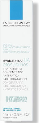 La Roche Posay Hydraphase Intense Hidratantă Gel Pentru Ochi împotriva pentru Cearcăne cu Acid Hialuronic 15ml