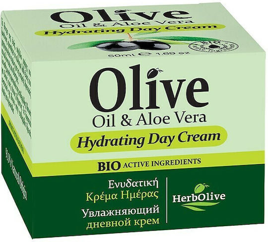 Madis Herbolive Olive Oil Creme Gesicht Tag mit Aloe Vera 50ml