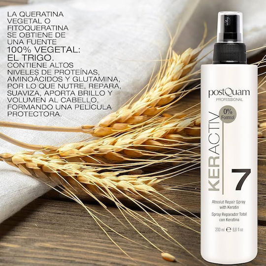 PostQuam Professional Keractiv Лосион за коса за Подхранване с Кератин 200ml