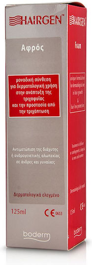 Boderm Hairgen Foam Lotion Μαλλιών για Τόνωση 125ml