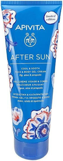 Apivita Bee Sun Safe Anti-Spot & Anti-Age Face Cream SPF50 50ml & After Sun 100ml Set with Sunscreen Face Cream & After Sun