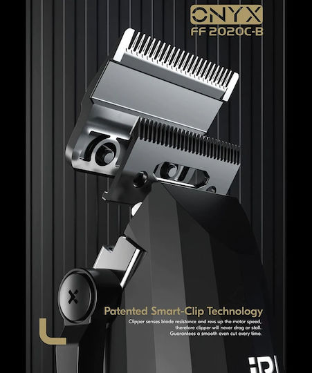jRL Ff Professional Rechargeable Hair Clipper Black 2020C-B