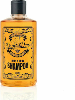 Dapper Dan Hair & Body Shampoo Bubble Βath for Men for Body & Hair 300ml