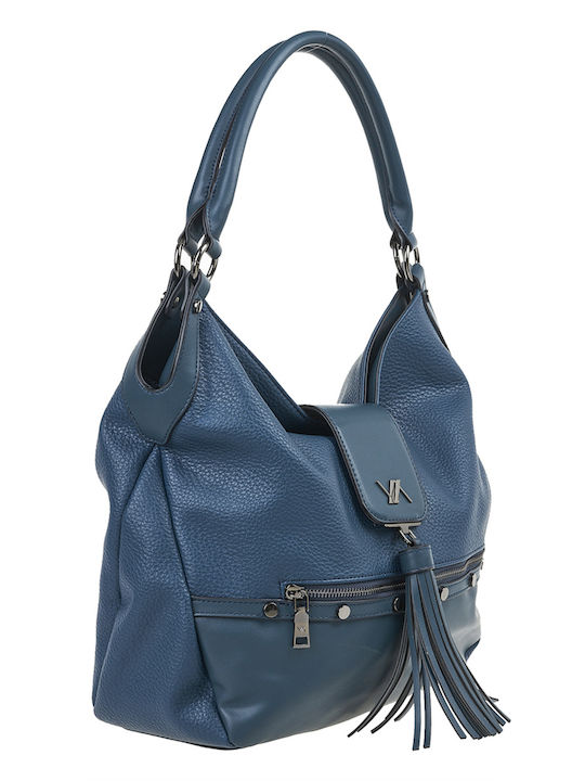 Verde Women's Bag Shoulder Blue