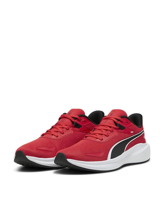 Puma Skyrocket Lite Ανδρικά Αθλητικά Παπούτσια Running Κόκκινα