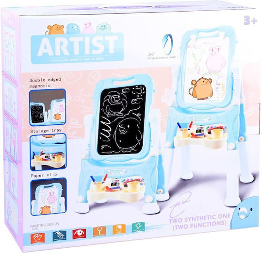 Jokomisiada Tablă magnetică / Tablă cu marker / Tablă neagră Față și spate Podea 37cm