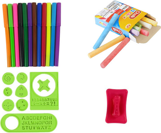 Lean Toys Tafel Beidseitig Bodenständer