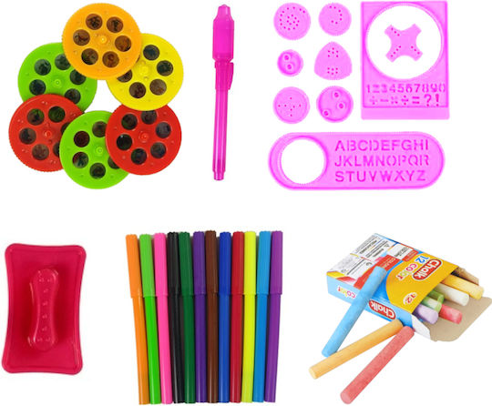Lean Toys Tafel Beidseitig Bodenständer