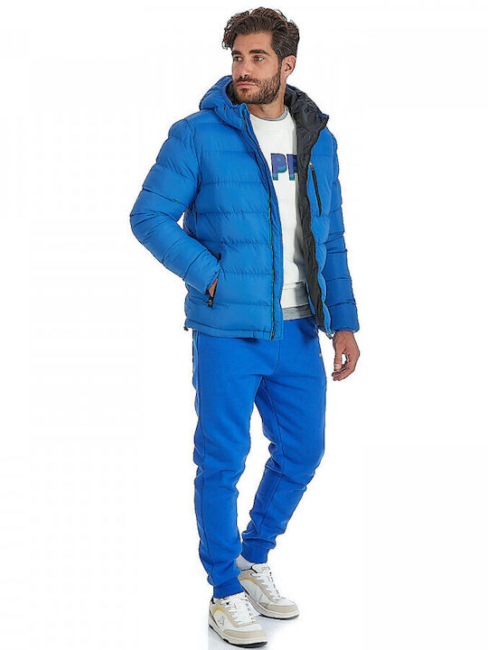 Kappa Winter Jacke Puffer Blue