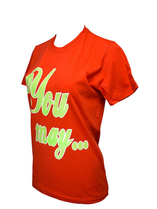 Αθλητικό T-shirt Κόκκινο