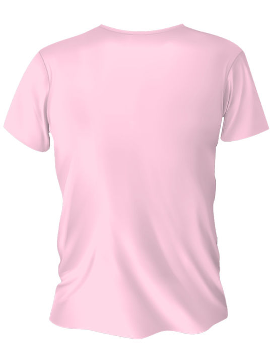 Short Sleeve Blouse Light Pink