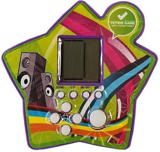 Tetris Star Elektronische Handheld-Spielkonsole für Kinder (Verschiedene Designs/Sortiment von Designs) 1St