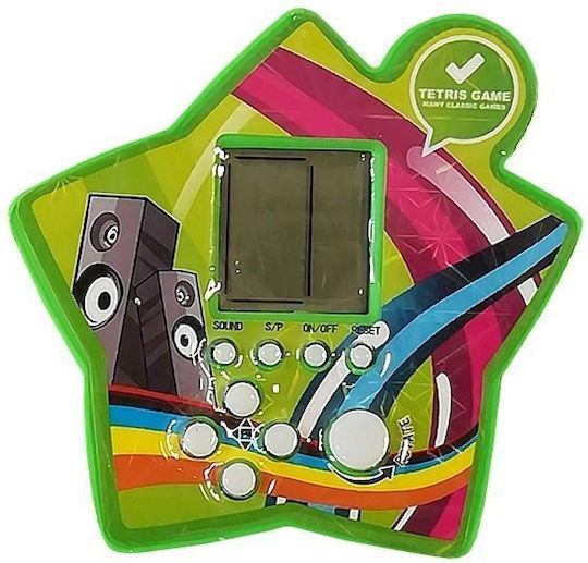 Tetris Star Electronic Children's Handheld Console (Various Designs/Assortment of Designs) 1pc
