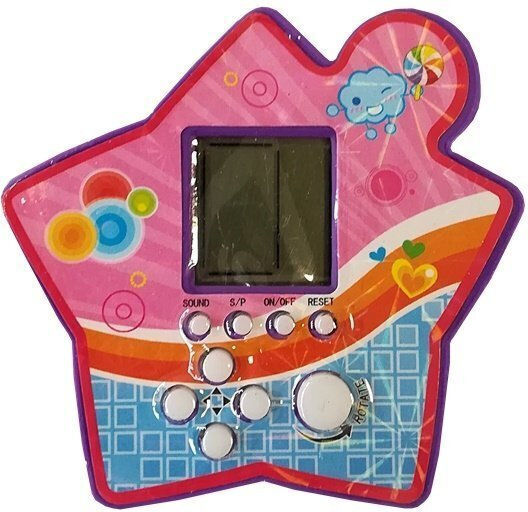 Tetris Star Elektronische Handheld-Spielkonsole für Kinder (Verschiedene Designs/Sortiment von Designs) 1St