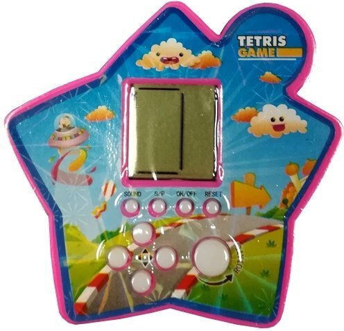 Tetris Star Electronic Children's Handheld Console (Various Designs/Assortment of Designs) 1pc