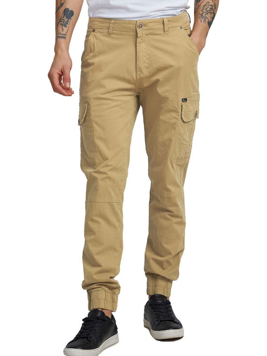 Blend Men's Trousers Cargo Beige