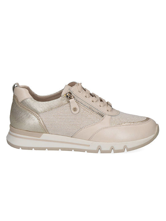 Caprice Sneakers Cream / Gold