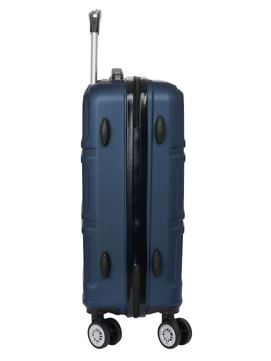 Safta Copii Valiză de Călătorie Cabină Navy Blue cu 4 roți Înălțime 55cm