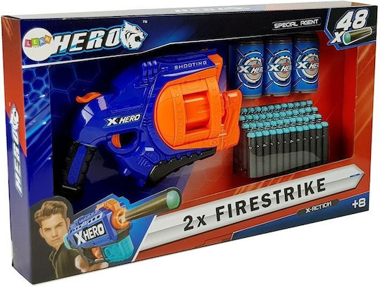 Lean Toys Pistol Foam Όπλα με Αφρώδη Βελάκια 32εκ.
