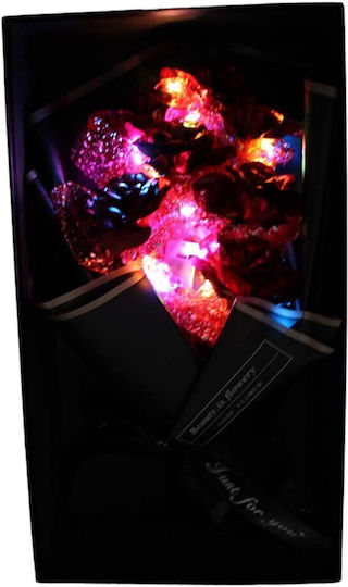Dekorative Lampe Blume Rosa