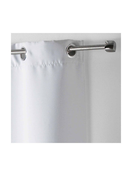 Douceur d'Intérieur Curtain Blackout with Grommet L-c Occult White 140x240cm