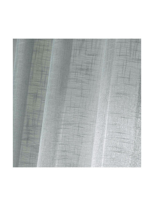 Curtain with Grommet L-c Haltona Gray 140x240cm