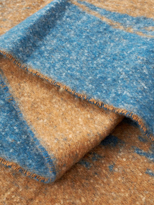 Women's Wool Scarf Blue