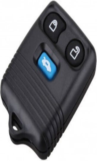 Car Key Shell with Blade with 3 Buttons for Ford