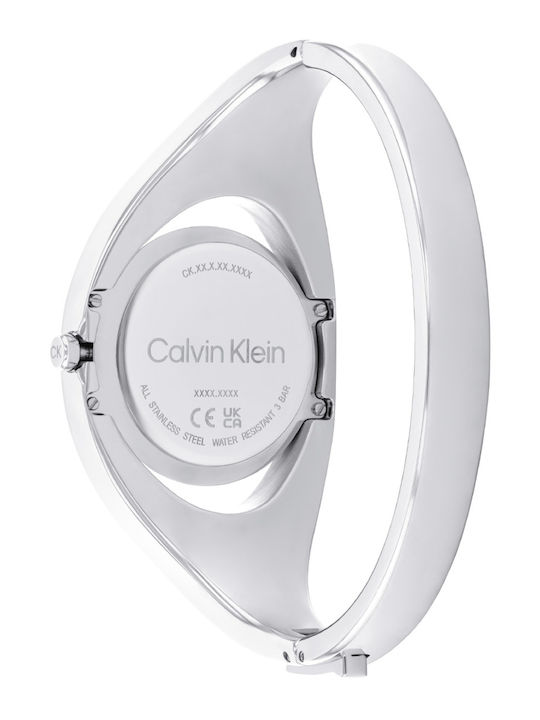 Calvin Klein Women's Watch with Silver Metal Bracelet