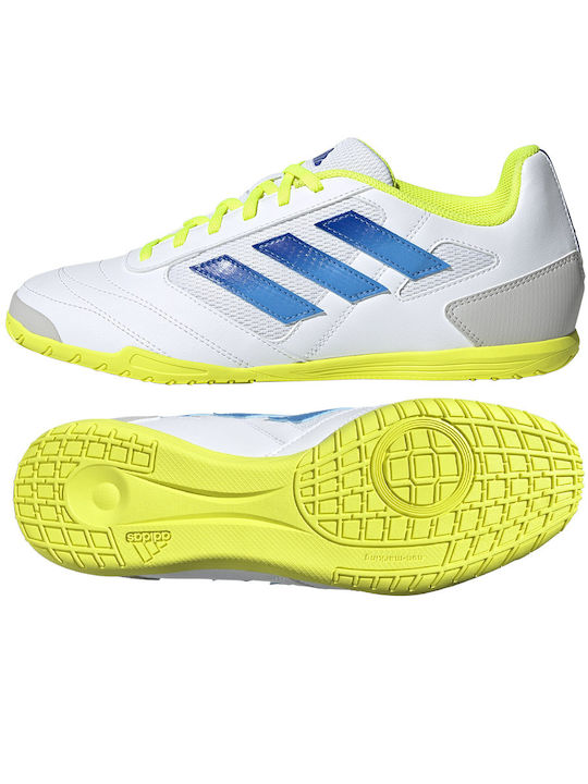 Adidas Super Sala 2 IN Χαμηλά Ποδοσφαιρικά Παπούτσια Σάλας Λευκά