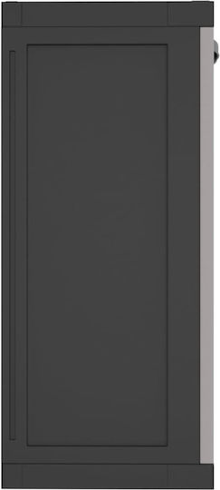 Double-leaf Polypropylene Outdoor Storage Cabinet 65x37x85 cm