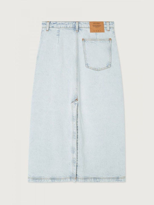 Denim Skirt Light Blue