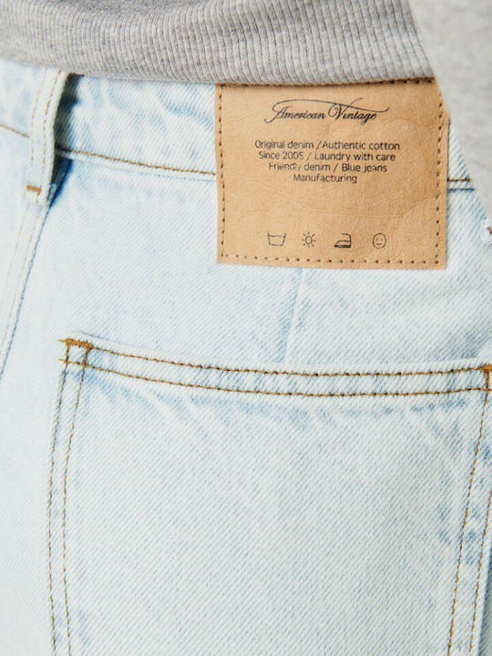 Denim Skirt Light Blue