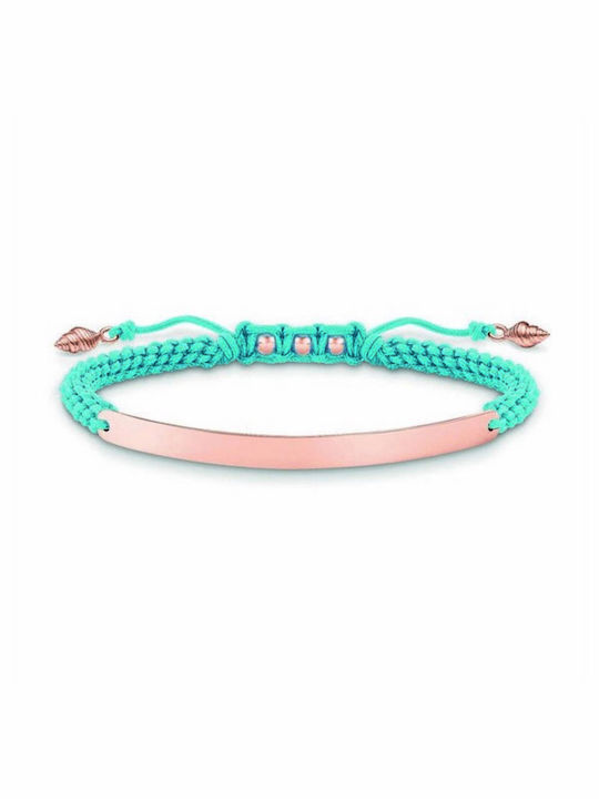 Thomas Sabo Femeiesc Brățară Macrame din Frânghii/corzi