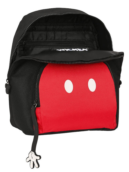 Mickey Mouse Clubhouse Schulranzen Rucksack Junior High-High School in Rot Farbe L25 x B13 x H30cm 13Es