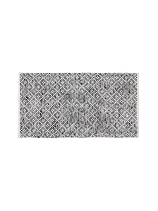 BigBuy Rug Rectangular White Grey