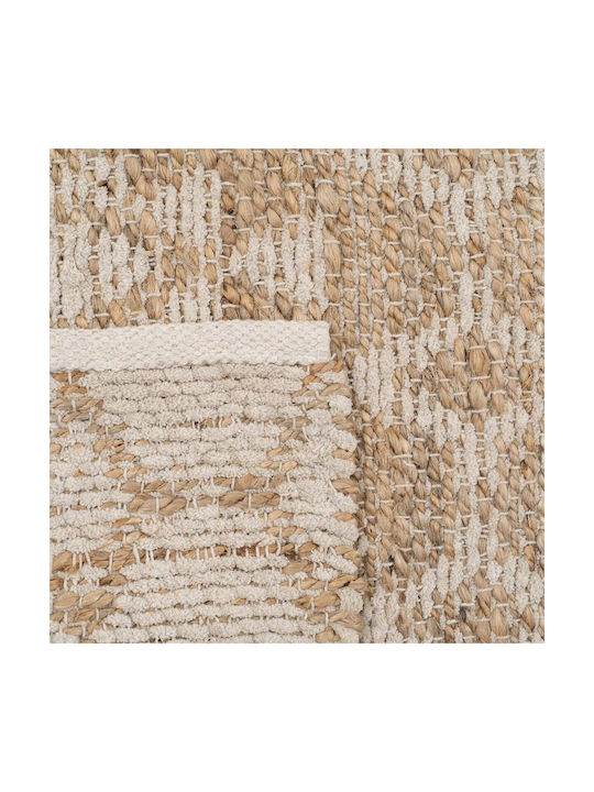 BigBuy Rug Rectangular Summer from Jute White