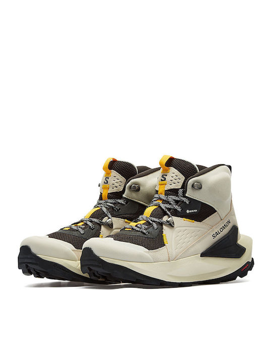 Salomon Elixir Men's Hiking Boots Waterproof with Gore-Tex Membrane White