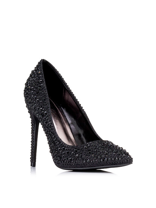 Lovery Pointed Toe Black Heels